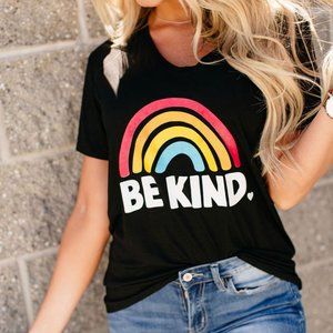 Be Kind Soft V-Neck Tee